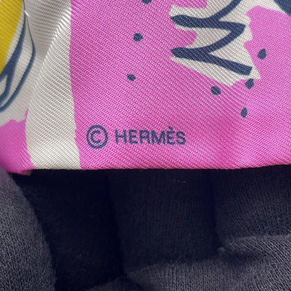Hermes Scarf Twill Twins Freely en Liberte Silk — view 7
