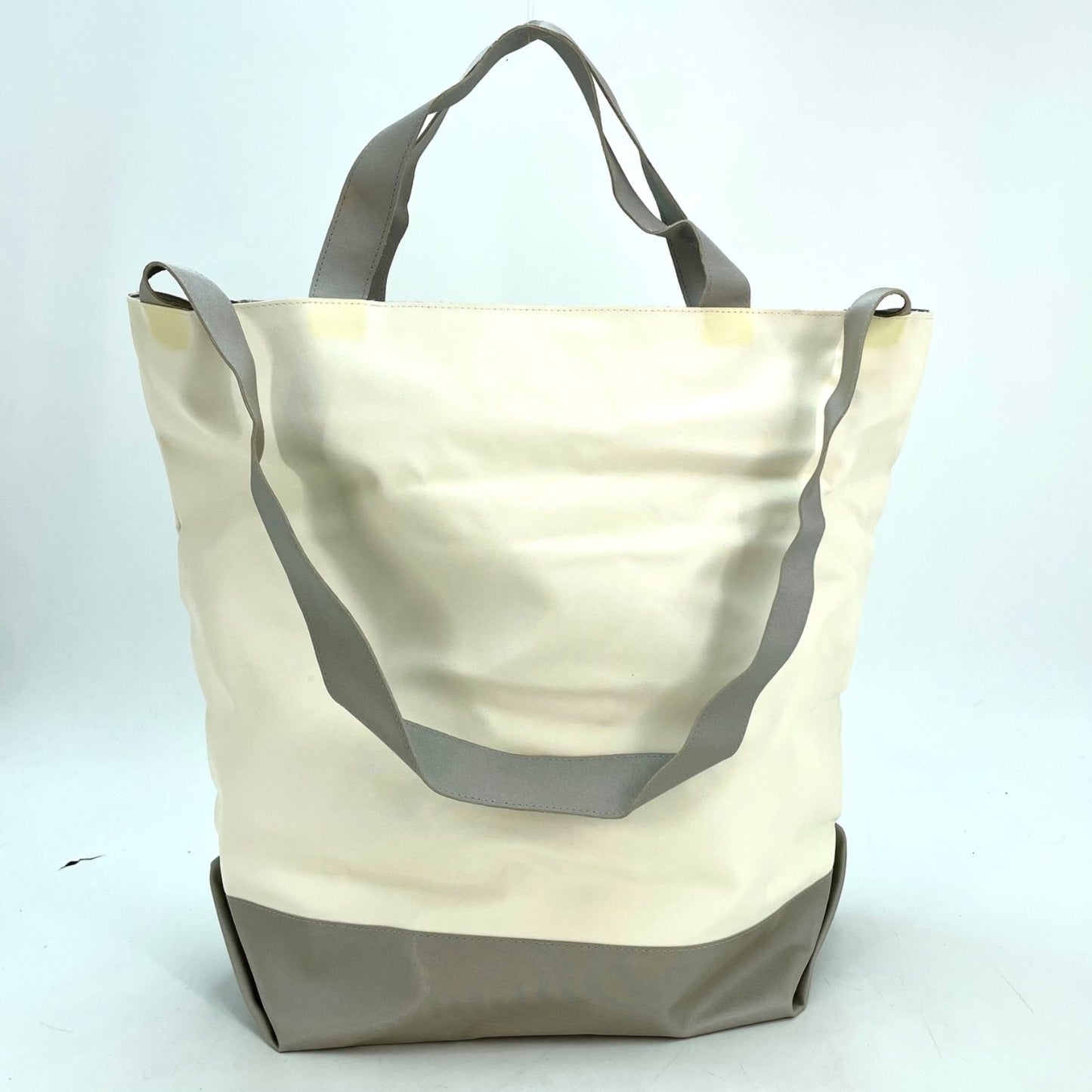 Chanel Tote Shoulder Bag Sports Line White Travel CC Logo — view 2