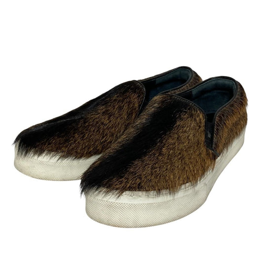 Celine Phoebe Philo Era Hara Kofa Slip on Sneakers 36 Brown Black