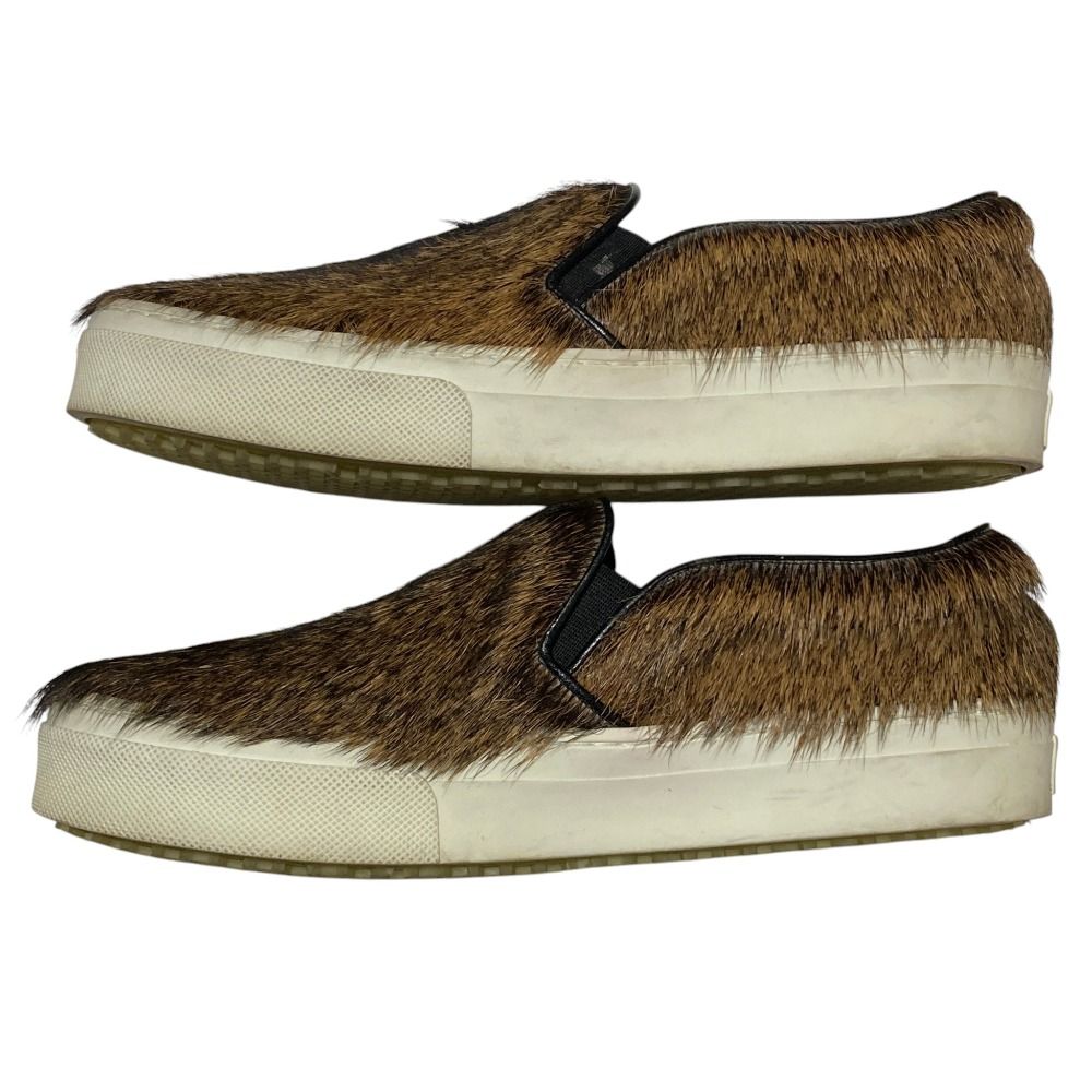 Celine Phoebe Philo Era Hara Kofa Slip on Sneakers 36 Brown Black — view 8