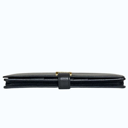 Hermes Bearn Souffle Veau Epsom Wallet Black — view 5
