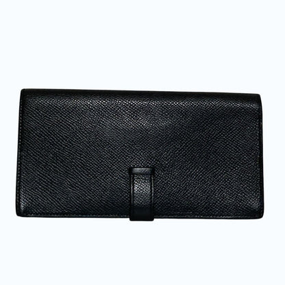 Hermes Bearn Souffle Veau Epsom Wallet Black — view 3