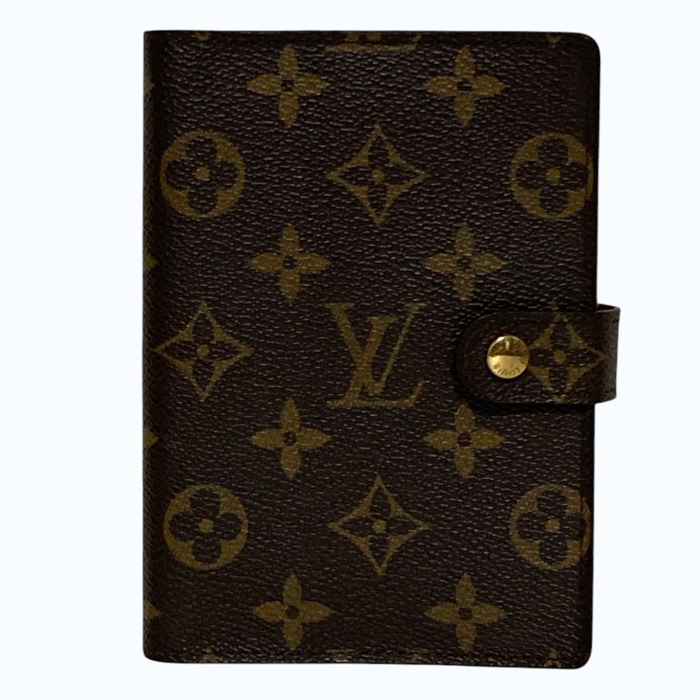 Louis Vuitton Agenda PM Monogram Notebook Cover Brown