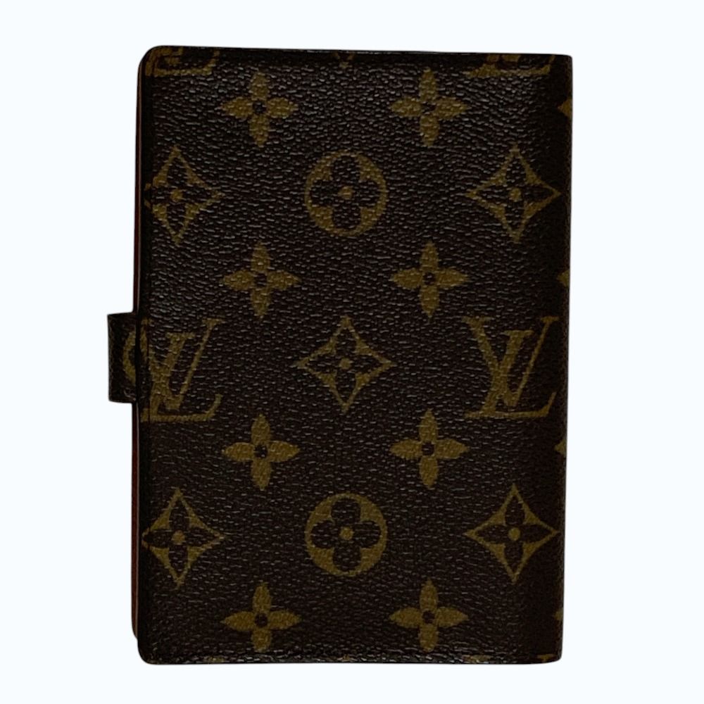 Louis Vuitton Agenda PM Monogram Notebook Cover Brown — view 3