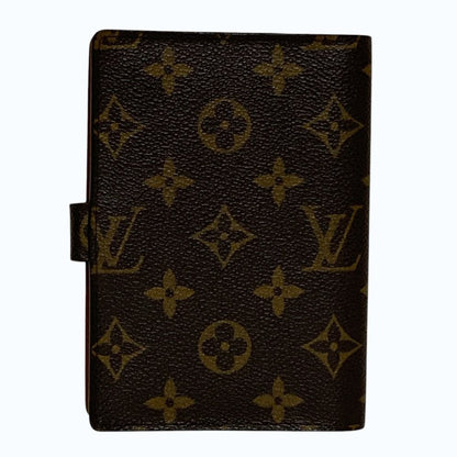 Louis Vuitton Agenda PM Monogram Notebook Cover Brown — view 3