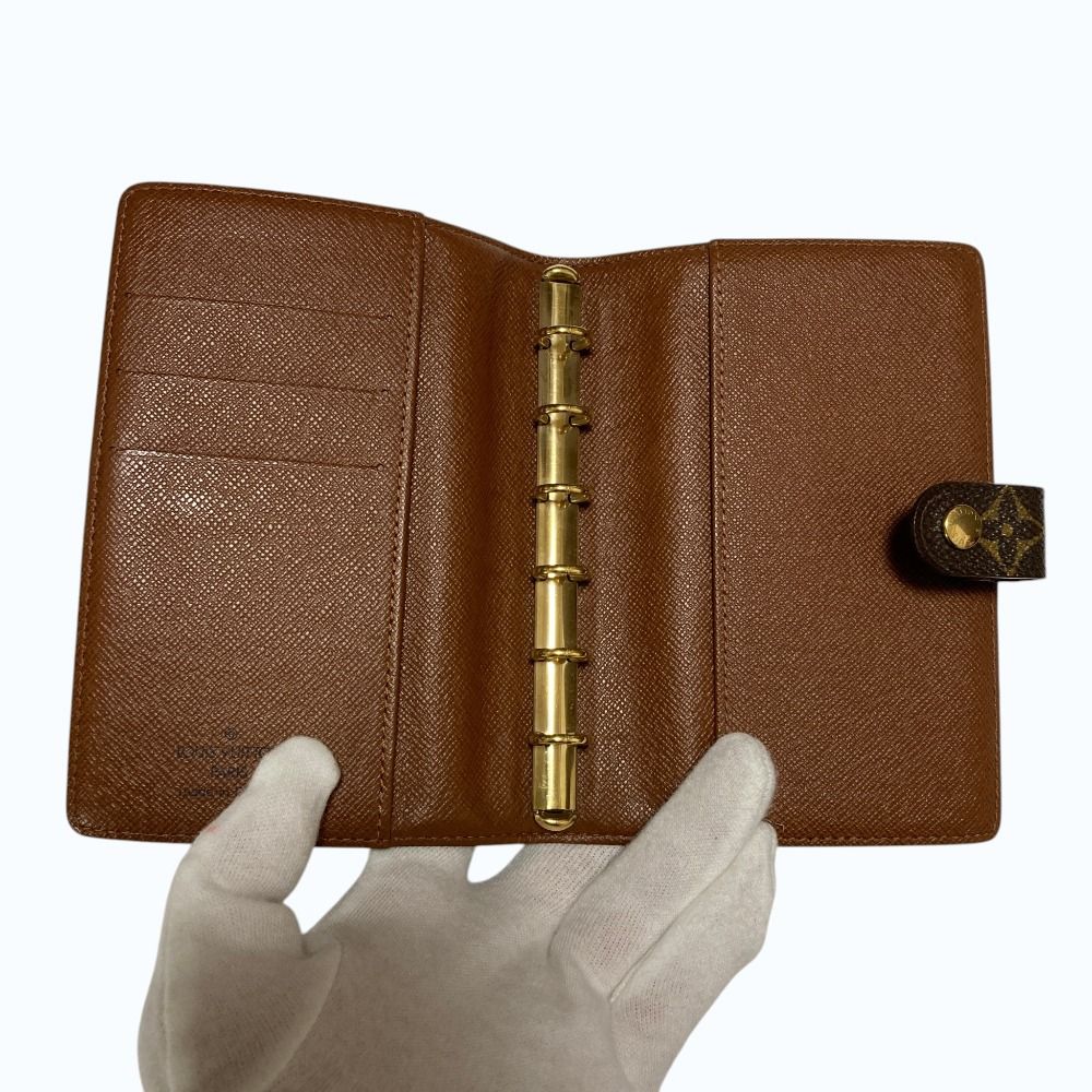 Louis Vuitton Agenda PM Monogram Notebook Cover Brown — view 6