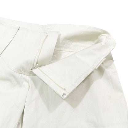 Gucci Vintage Trousers Cropped Pants Straight 40 Light Beige — view 3