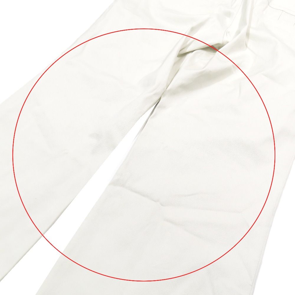 Gucci Vintage Trousers Cropped Pants Straight 40 Light Beige — view 8