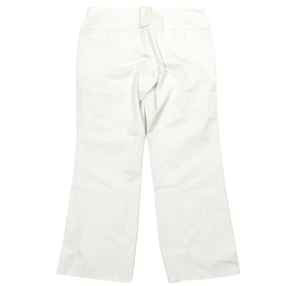 Gucci Vintage Trousers Cropped Pants Straight 40 Light Beige — view 2