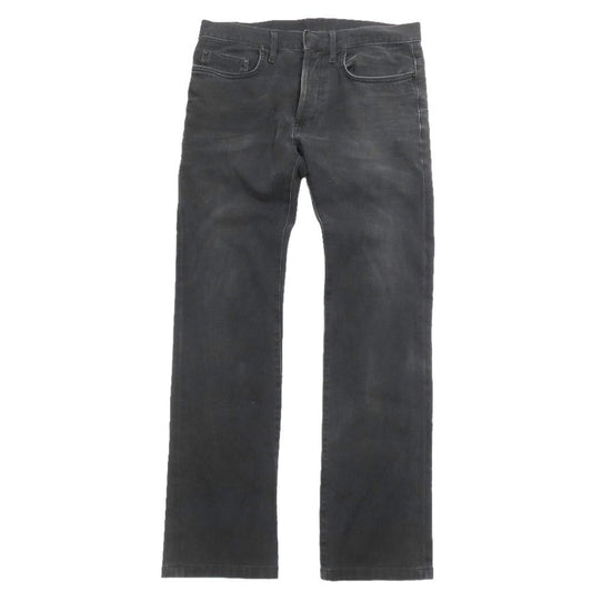 Dior Homme Denim Jeans Pants Slim Skinny Stretch Button Fly 31 Gray