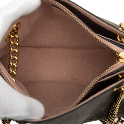 Louis Vuitton Monogram Calf Nne BB Chain Shoulder Bag Brown Rose Poodle Leather — view 4