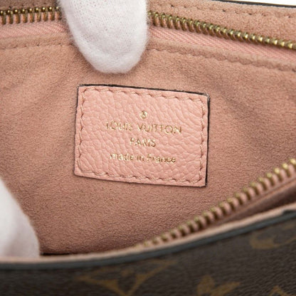 Louis Vuitton Monogram Calf Nne BB Chain Shoulder Bag Brown Rose Poodle Leather — view 5