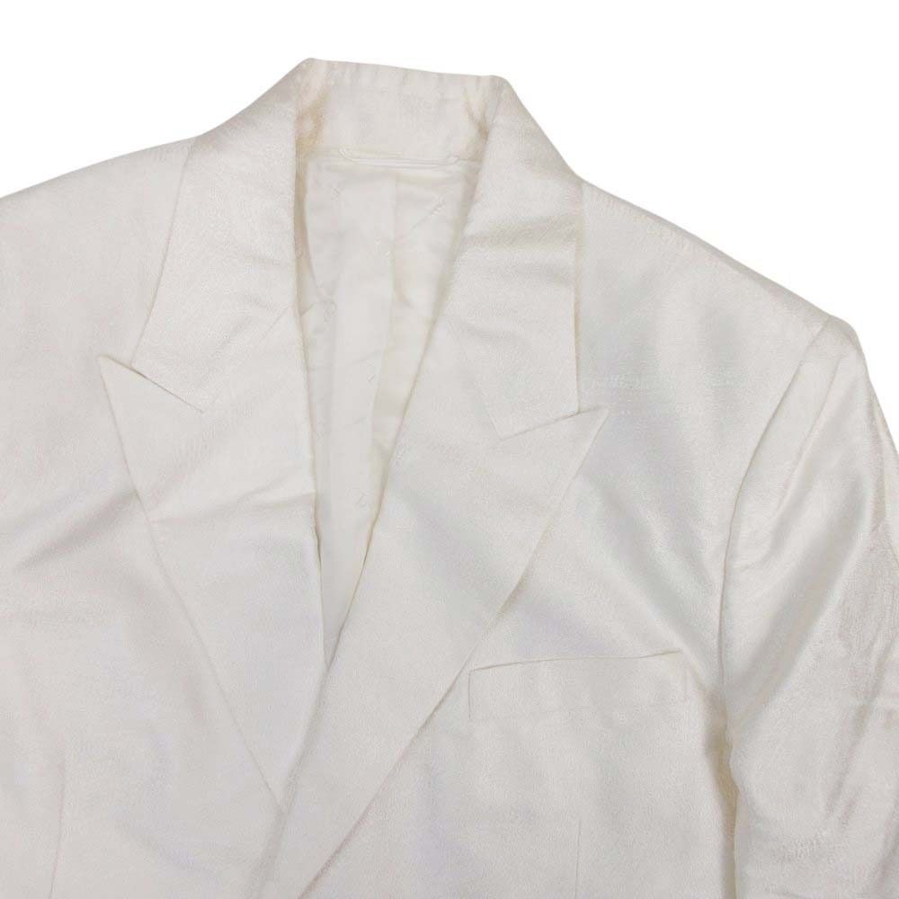 Dior Homme Silk Jacquard Tailored Jacket Peaked Lapel 2 Buttons Single — view 4