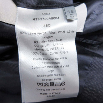 Dior Homme Dio le Omte la Jacket Notch Lapel Single Breasted 2 Buckle Full Back — view 9