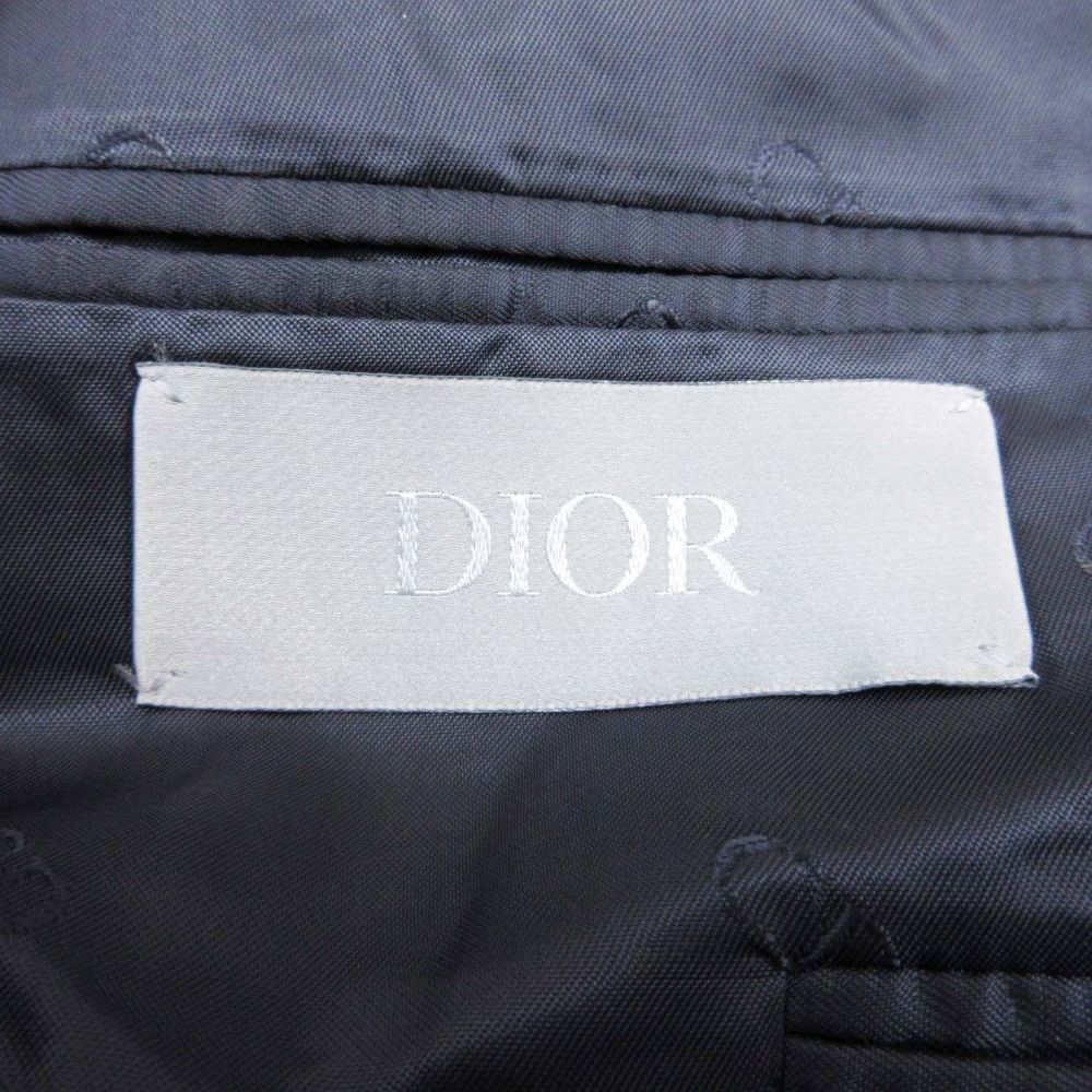 Dior Homme Dio le Omte la Jacket Notch Lapel Single Breasted 2 Buckle Full Back — view 8