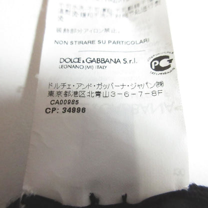 Dolce & Gabbana Lace Docking Knit Cardigan 38 Black — view 6