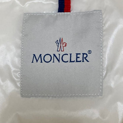 Moncler Ghany Gilet Nylon Down Vest 00 White — view 5