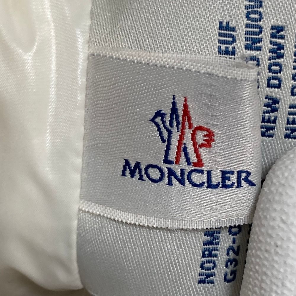 Moncler Ghany Gilet Nylon Down Vest 00 White — view 8