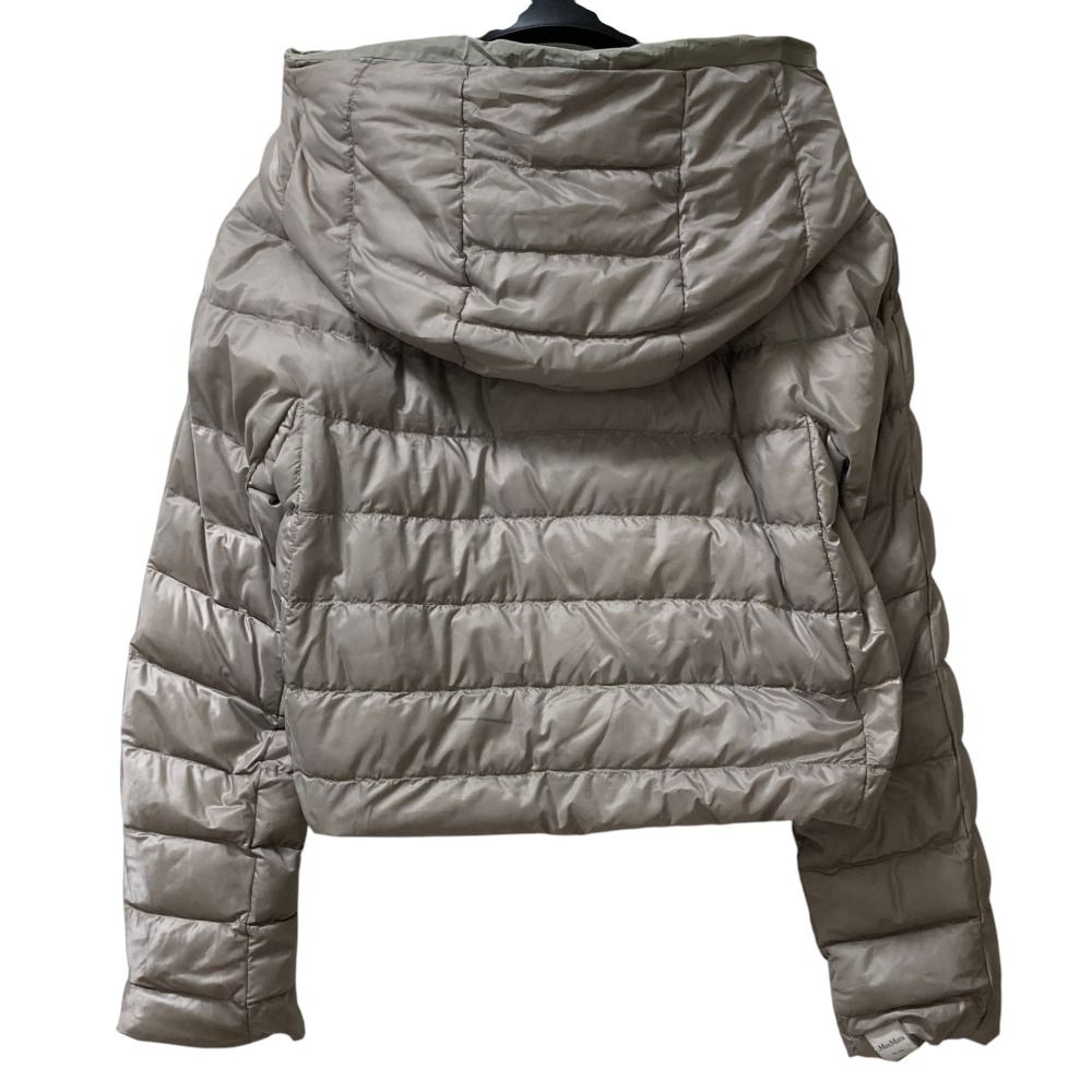 Max Mara the Cube Reversible Short Down Jacket 42 Gray — view 2