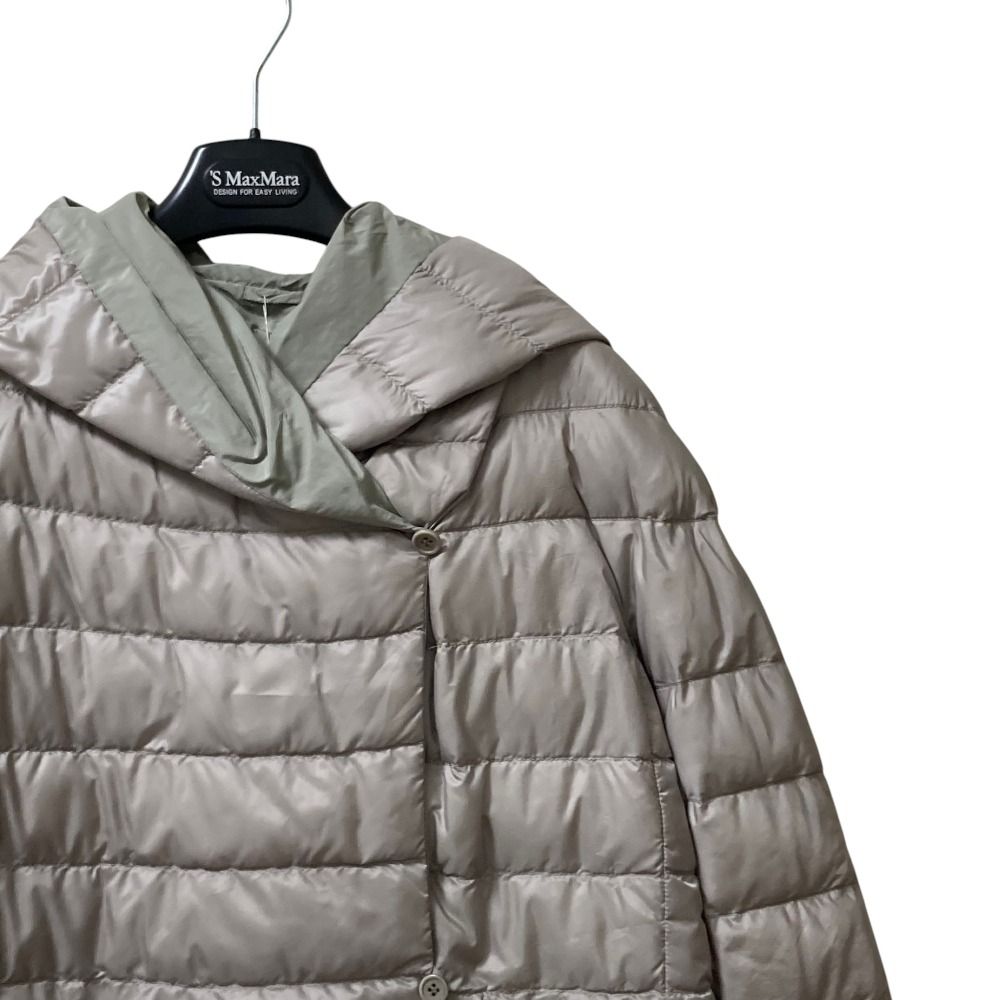 Max Mara the Cube Reversible Short Down Jacket 42 Gray — view 5