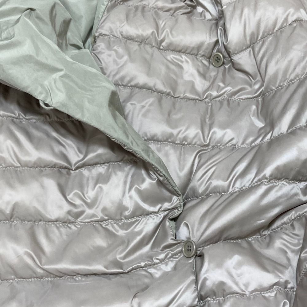 Max Mara the Cube Reversible Short Down Jacket 42 Gray — view 8
