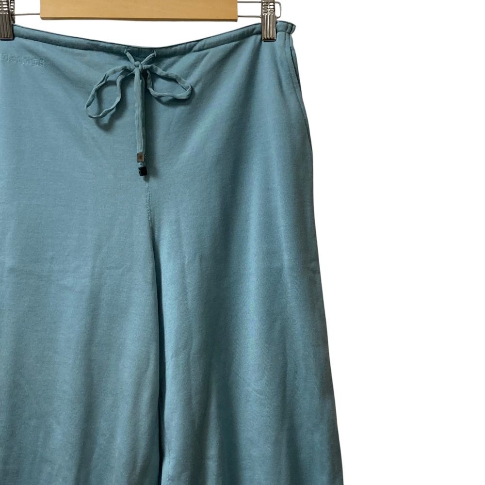 Hermes Silk Jersey Pants Jogger 38 Light Blue — view 2