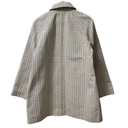 Celine Macadam Color Coat 42 Ivory Brown — view 4