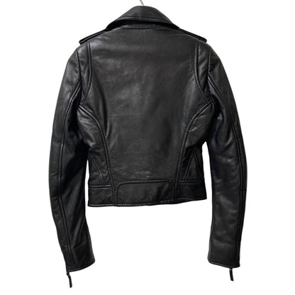 Balenciaga Double Rider's Jacket 36 Black — view 3