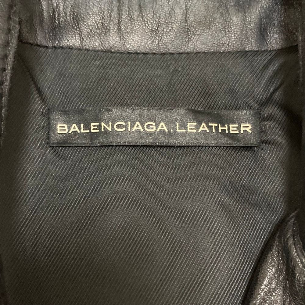 Balenciaga Double Rider's Jacket 36 Black — view 5