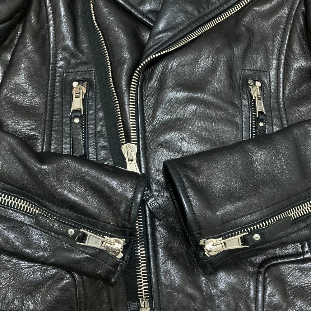 Balenciaga Double Rider's Jacket 36 Black — view 4