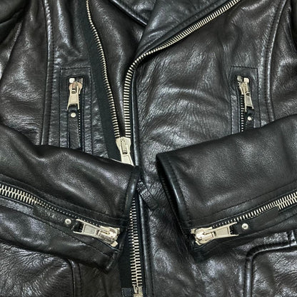 Balenciaga Double Rider's Jacket 36 Black — view 4