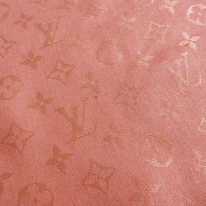 Louis Vuitton Silk Wool Monogram Large Shawl Orange Scarf — view 6