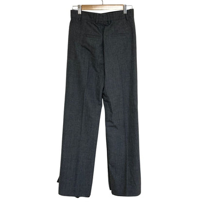 Fendi Wide Leg Trousers Pants 36 Gray — view 2