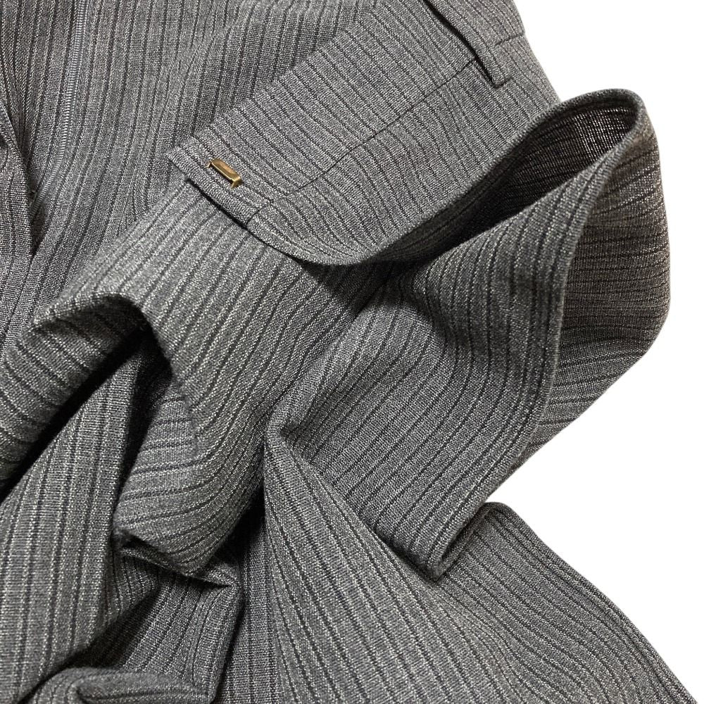 Fendi Wide Leg Trousers Pants 36 Gray — view 4