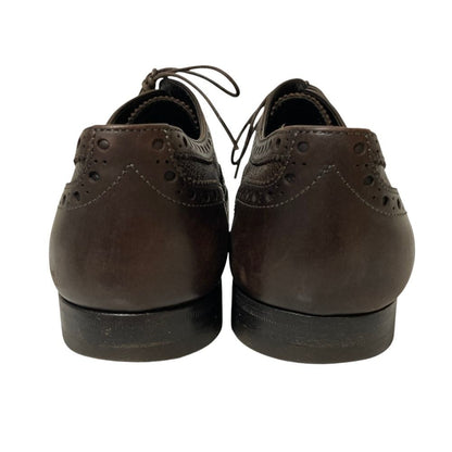 Louis Vuitton Monogram Medallion Leather Shoes 6 Brown — view 3