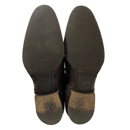 Louis Vuitton Monogram Medallion Leather Shoes 6 Brown — view 5