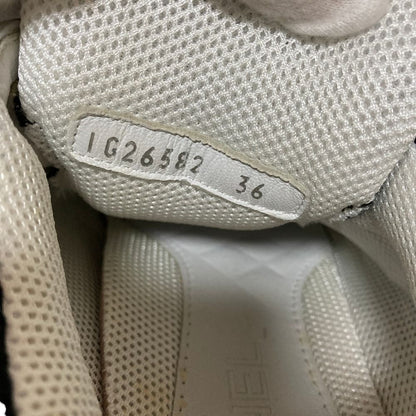 Chanel CC Logo Suede Leather Mesh Sneakers 36 Black White — view 7
