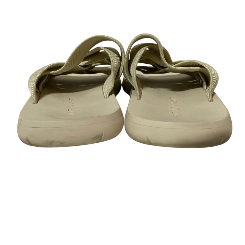 Bottega Veneta Plat Mule Intrecciato Flat Sandals 42 Ivory — view 3