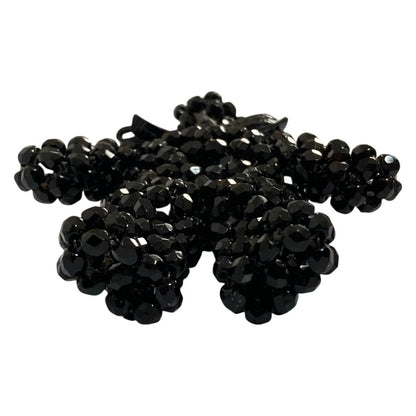 Prada Beads Bear Charm Key Holder Black — view 9