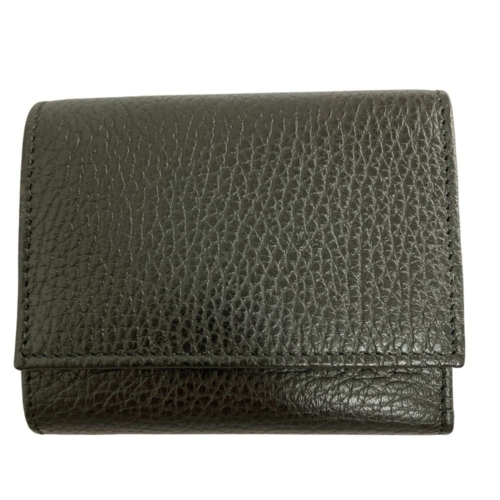 Gucci GG Marmont Trifold Double Flap Wallet Black — view 2
