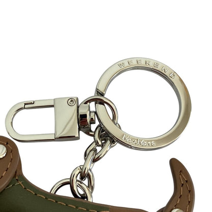 Max Mara Weekend Wkafantino Key Ring Strap Brown Key Holder — view 3