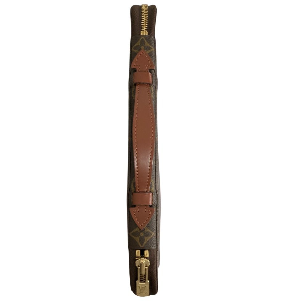 Louis Vuitton Monogram Posh Escapade Travel Case Clutch Brown — view 7