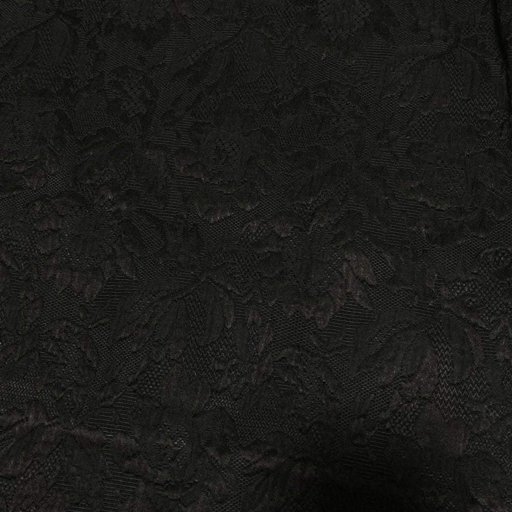 Dolce & Gabbana Mimosa Jacquard T-Shirt Black 46 Yellow — view 4