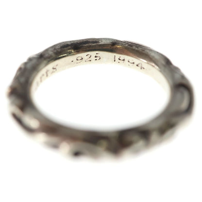 Chrome Hearts Scrl Band Scroll Ring Silver — view 6