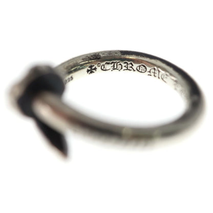 Chrome Hearts Nail Crsball Cross Ball Ring Silver — view 5