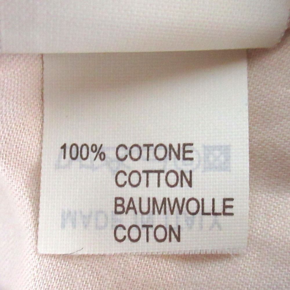 Brunello Cucinelli Chiffon Ribbon Long Sleeve Work Shirt Jacket 42 Pink Beige — view 6