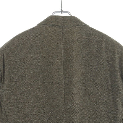 Hermes Cashmere Tailored Jacket Khaki — view 4