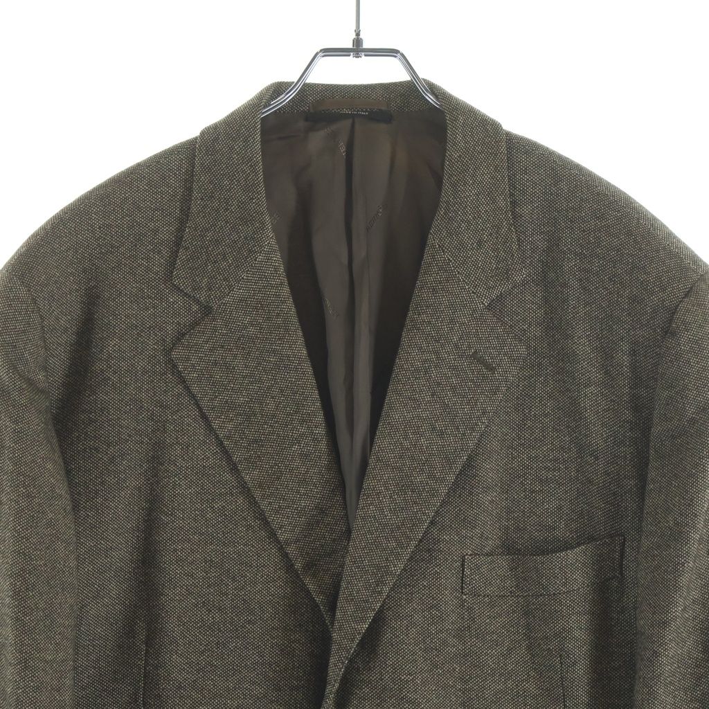Hermes Cashmere Tailored Jacket Khaki — view 3