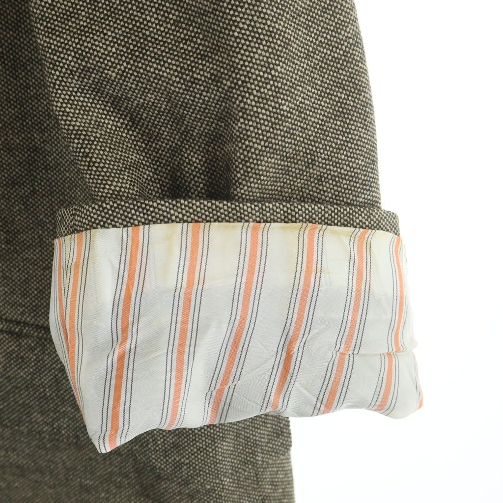 Hermes Cashmere Tailored Jacket Khaki — view 6