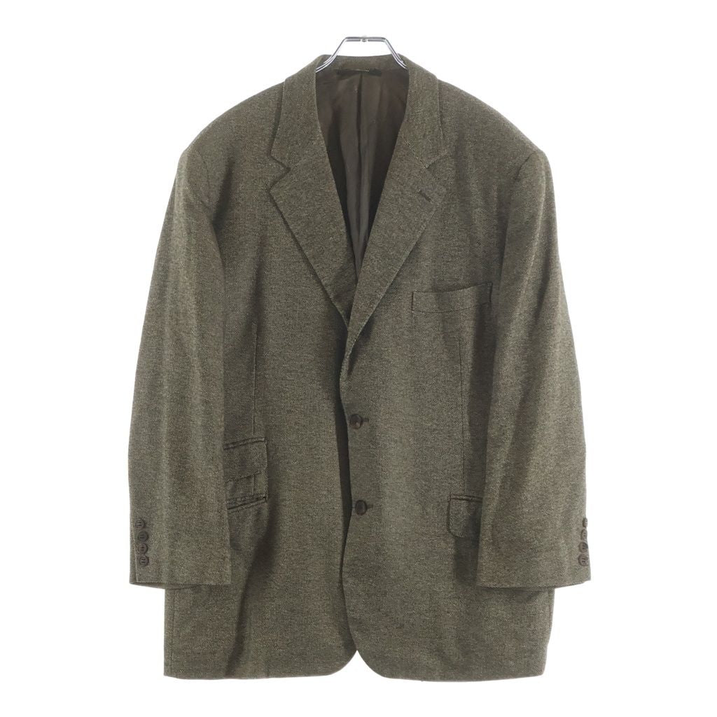 Hermes Cashmere Tailored Jacket Khaki